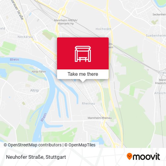 Карта Neuhofer Straße