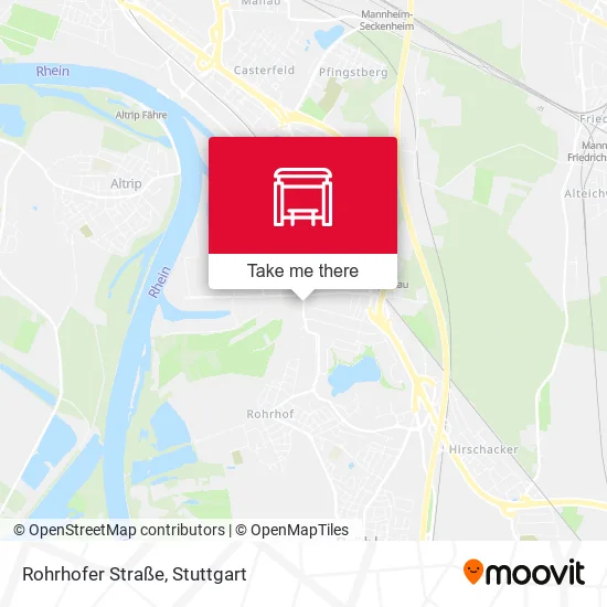 Карта Rohrhofer Straße