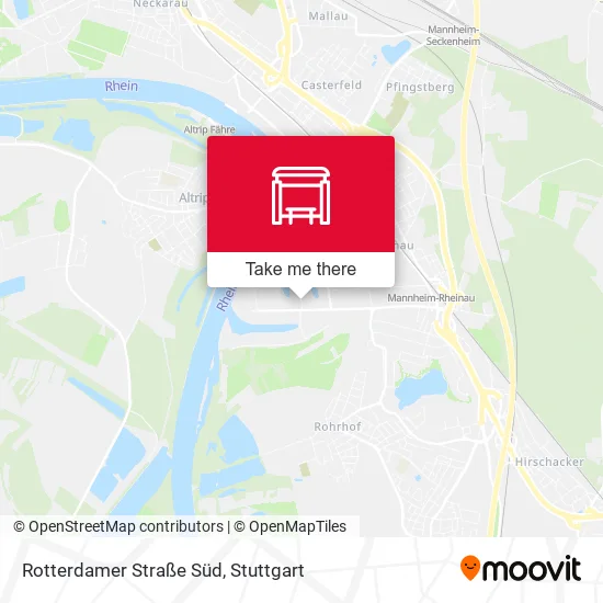 Карта Rotterdamer Straße Süd