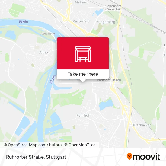 Карта Ruhrorter Straße