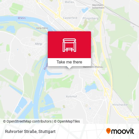 Карта Ruhrorter Straße