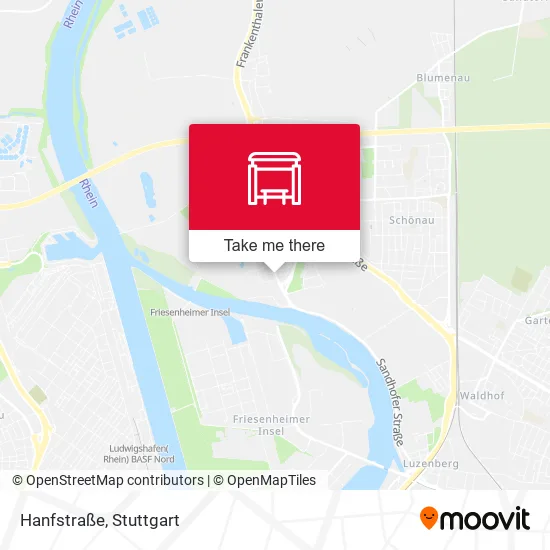 Карта Hanfstraße