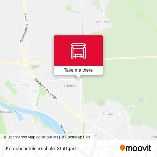Карта Kerschensteinerschule