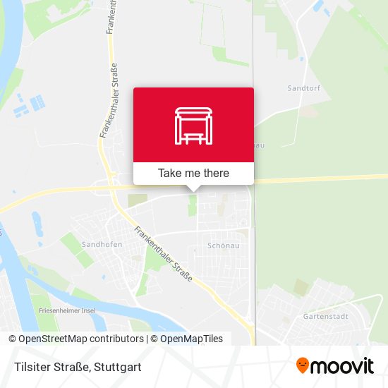 Tilsiter Straße map
