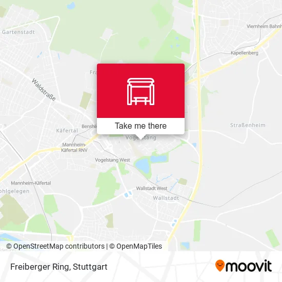 Карта Freiberger Ring