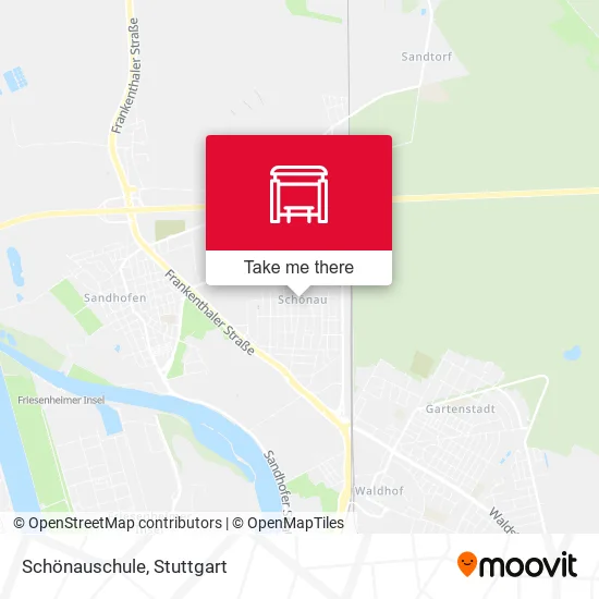 Карта Schönauschule