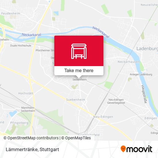 Lämmertränke map