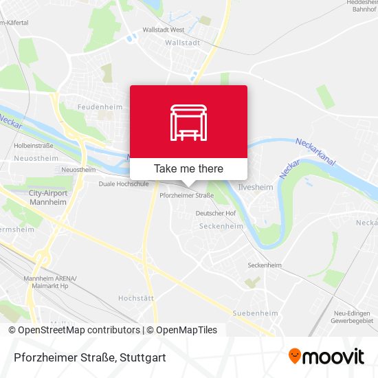 Pforzheimer Straße map