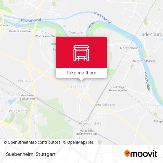 Карта Suebenheim