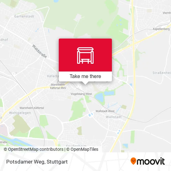 Карта Potsdamer Weg
