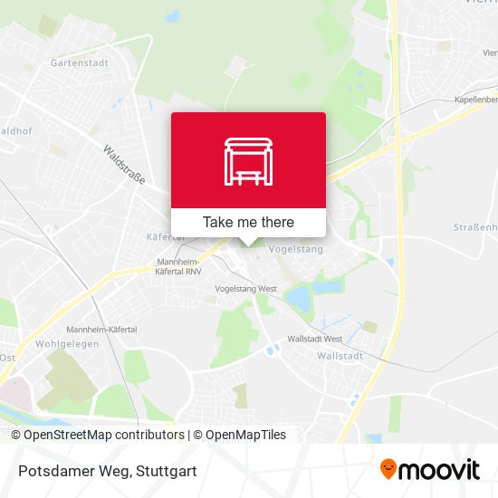 Карта Potsdamer Weg