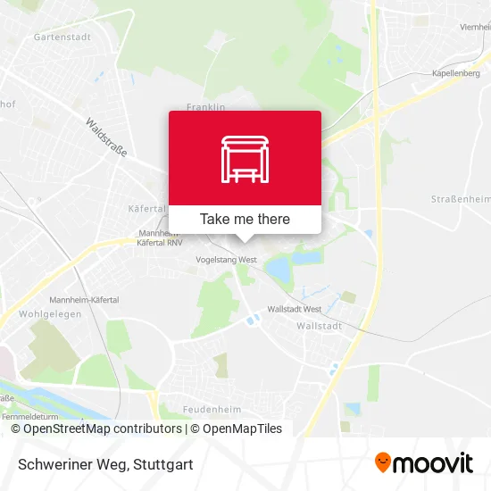 Карта Schweriner Weg