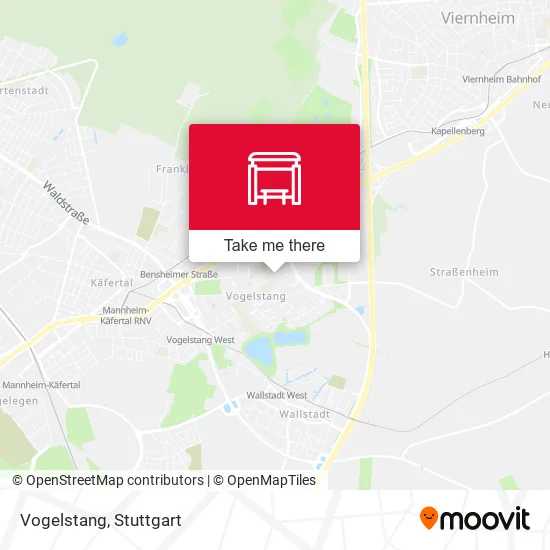 Карта Vogelstang