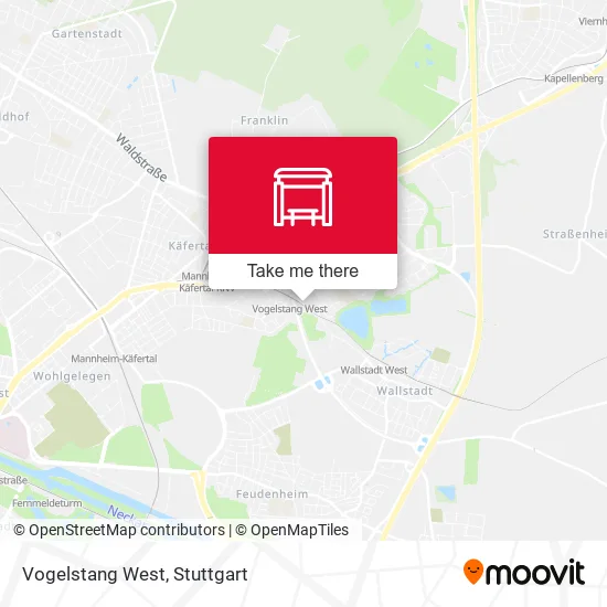 Карта Vogelstang West