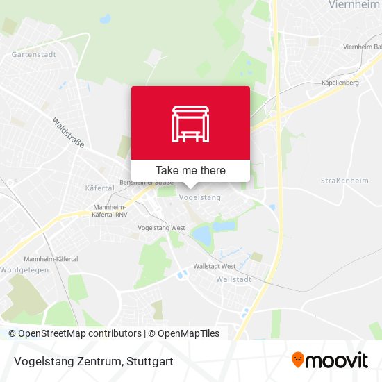 Карта Vogelstang Zentrum