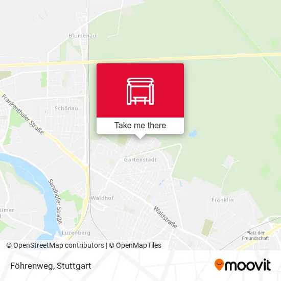 Карта Föhrenweg
