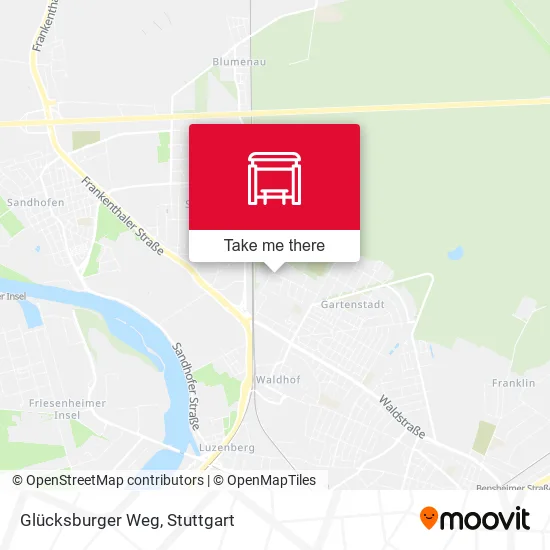 Карта Glücksburger Weg