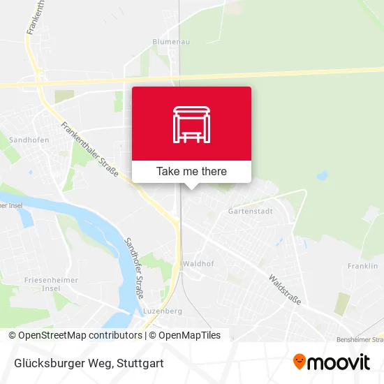 Карта Glücksburger Weg