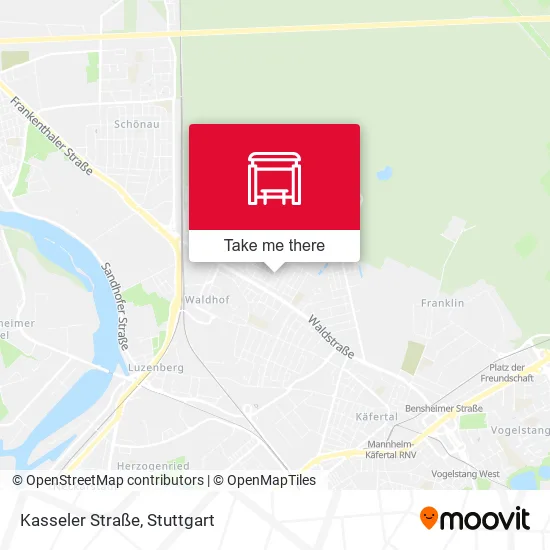 Карта Kasseler Straße