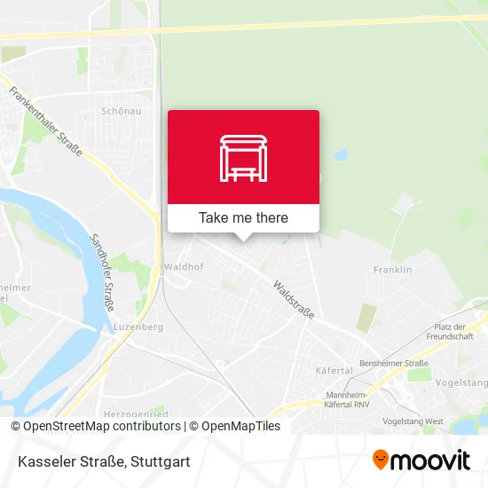 Карта Kasseler Straße