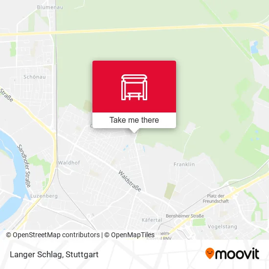 Карта Langer Schlag