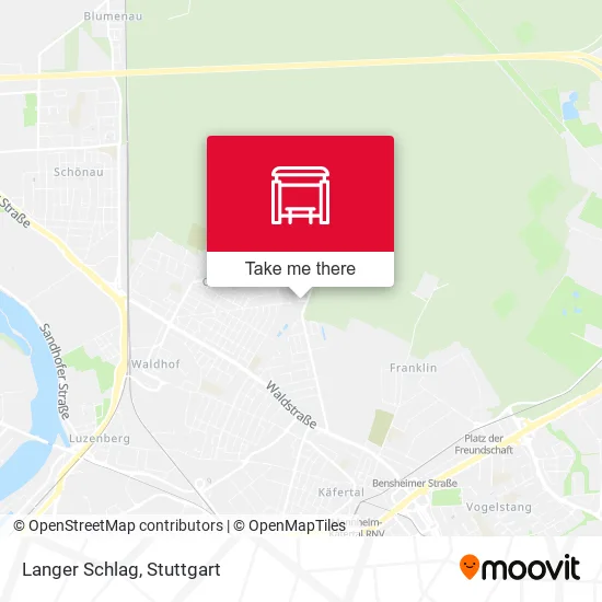 Карта Langer Schlag