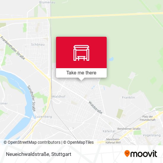 Карта Neueichwaldstraße