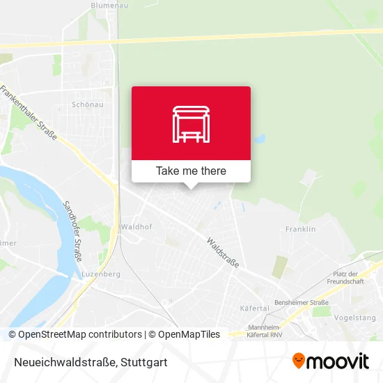 Карта Neueichwaldstraße