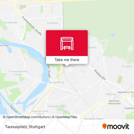 Карта Taunusplatz