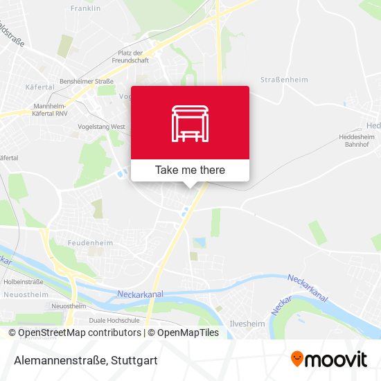 Alemannenstraße map
