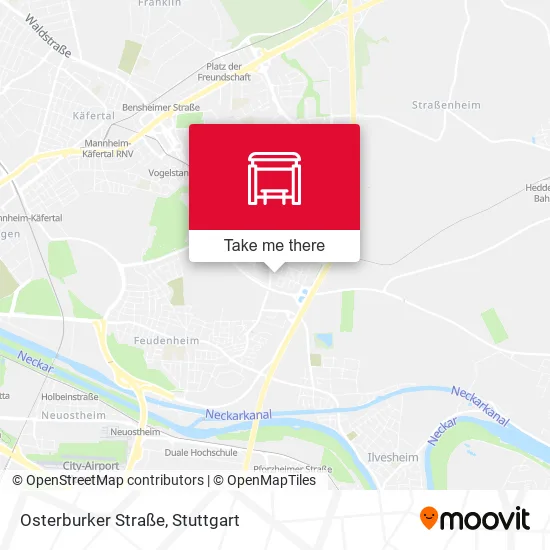 Карта Osterburker Straße