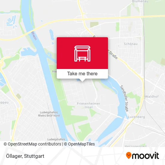 Карта Öllager