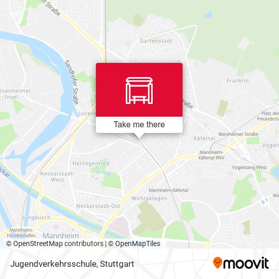 Jugendverkehrsschule map