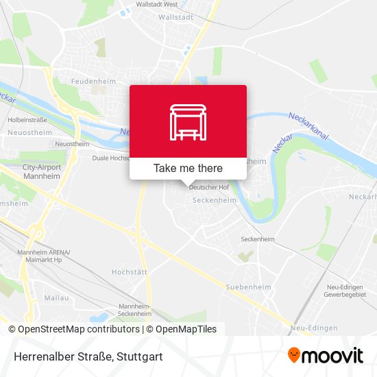 Herrenalber Straße map