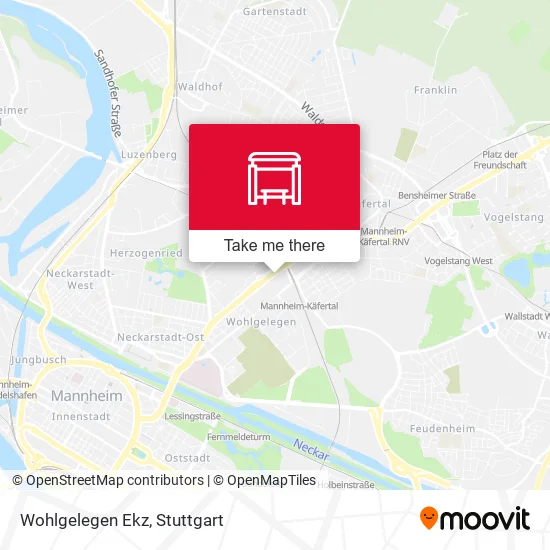 Карта Wohlgelegen Ekz