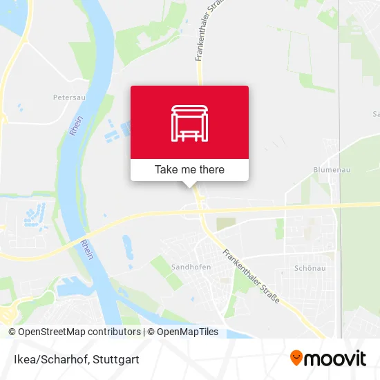 Карта Ikea/Scharhof