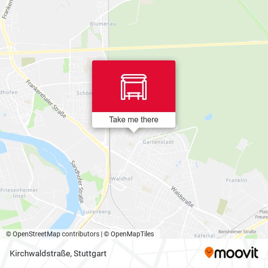 Kirchwaldstraße map