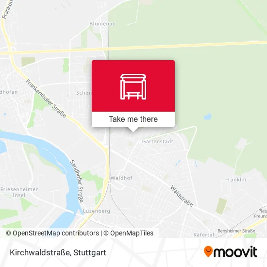 Карта Kirchwaldstraße
