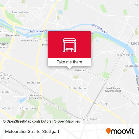Meßkircher Straße map