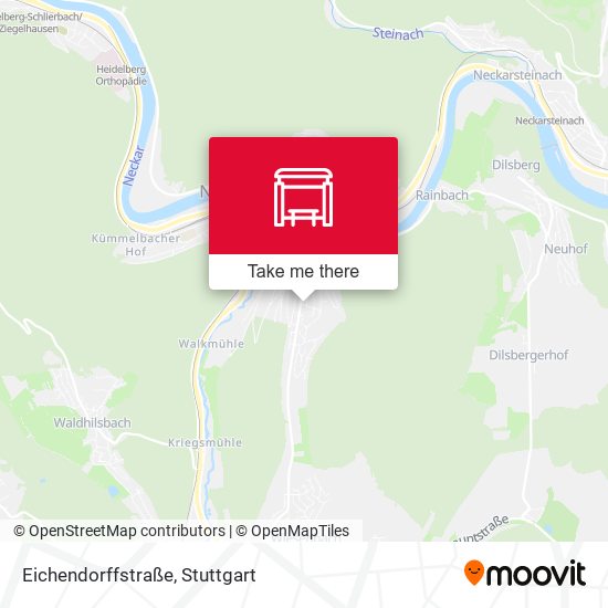 Карта Eichendorffstraße