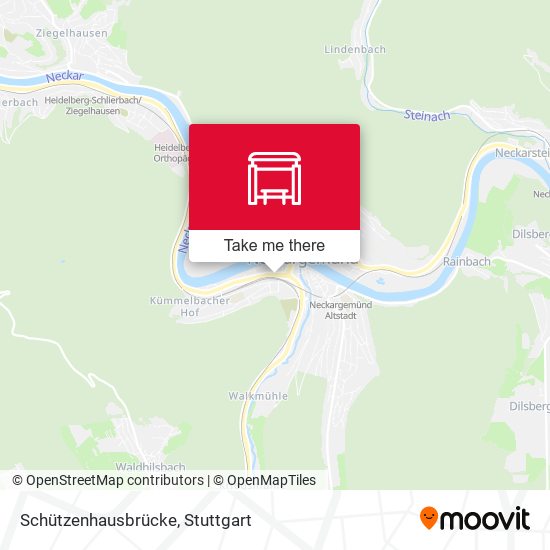 Schützenhausbrücke map