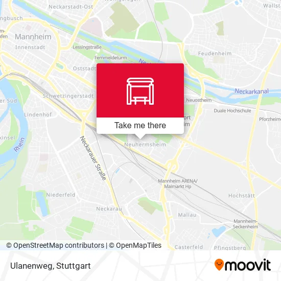 Карта Ulanenweg
