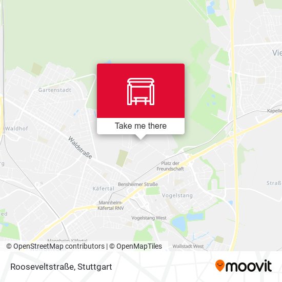 Карта Rooseveltstraße