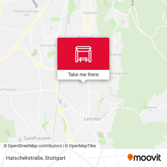 Карта Hatschekstraße