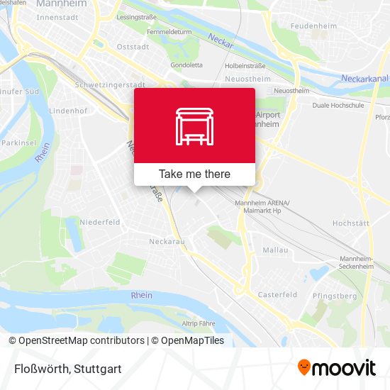 Карта Floßwörth