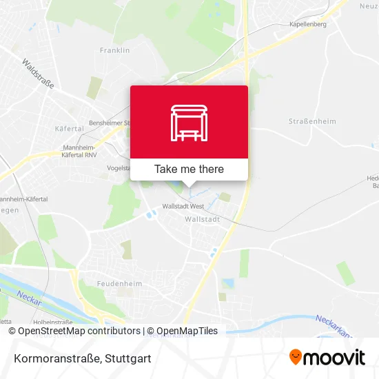 Карта Kormoranstraße