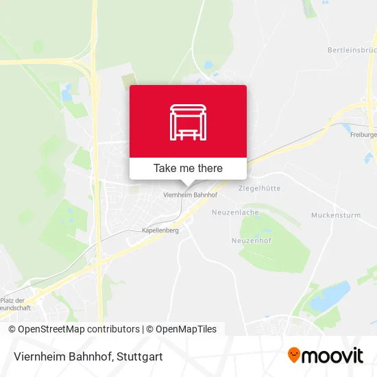 Карта Viernheim Bahnhof