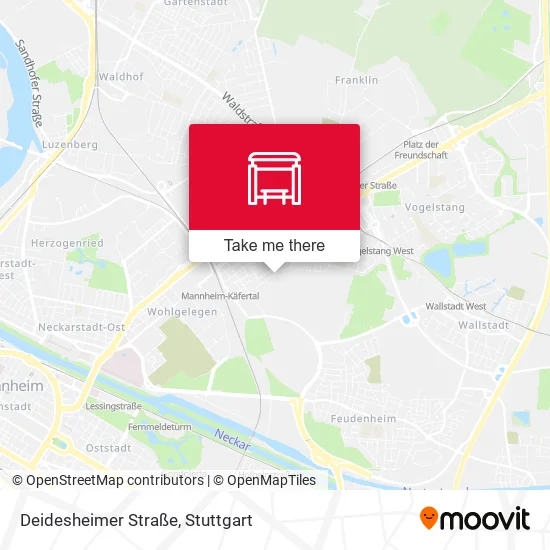 Карта Deidesheimer Straße
