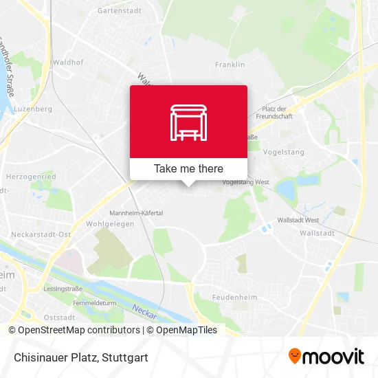 Карта Chisinauer Platz