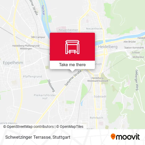 Карта Schwetzinger Terrasse